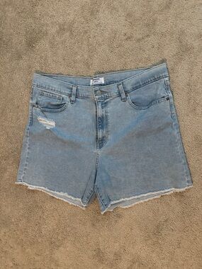 Denizen from Levi's Light Wash Denim Cutoff Shorts